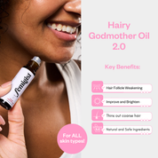 Hairy Godmother Facial Hair Roller – Natural Facial Hair Reduction